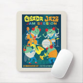 Cicada Jazz Jam Sessie Muismat (Met muis)