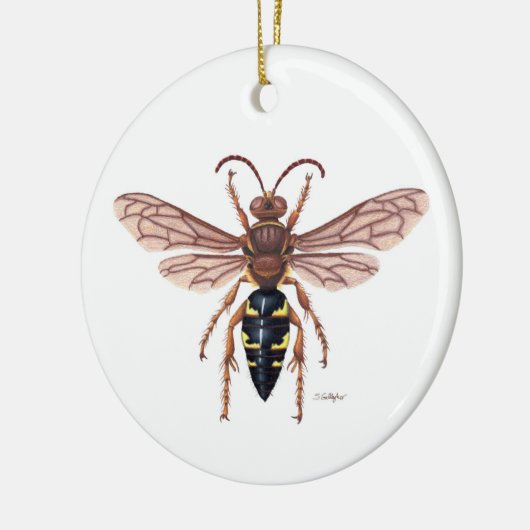 Cicada killer ornament (Links)