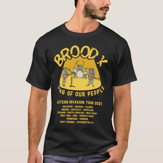 cicada lied van mijn volk t-shirt (Voorkant)