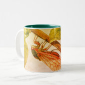 Cicada Magic Tweekleurige Koffiemok (Voorkant links)