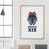 Cicada Magicada broed XIX of elk broed Perfect Poster