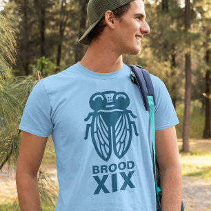 Cicada Magicada Custom Kleur en Brood T-shirt