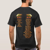 Cicada Mania "2024 Cicada dubbel broed" T-shirt (Achterkant)