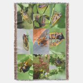 Cicada Mania gooien deken (Voorkant Verticaal)