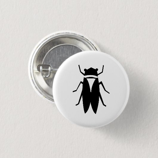 Cicada Pictogram Button (Voorkant /achterkant)