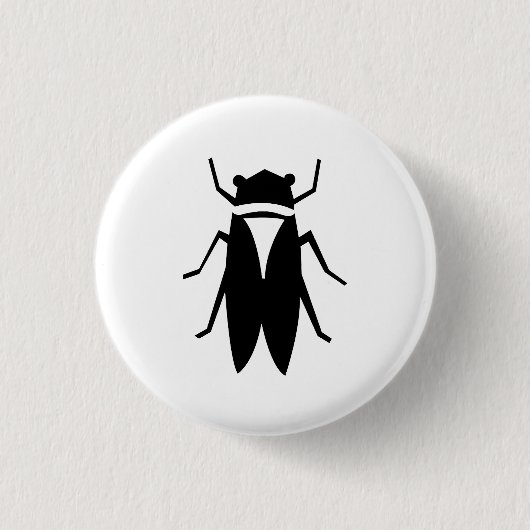 Cicada Pictogram Button (Voorkant)