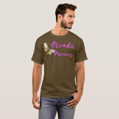 Cicada Prinses Magicada Zwerm Invasie Insect T-shirt (Voorkant volledig)