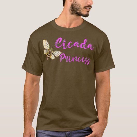 Cicada Prinses Magicada Zwerm Invasie Insect T-shirt (Voorkant)