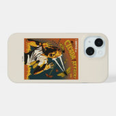 Cicada schreeuwende dame 2024 iPhone 15 case (Achterkant horizontaal)