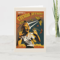 Cicada schreeuwende dame 2024