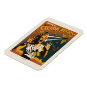 Cicada schreeuwende dame 2024 magneet (Linkerzijde)