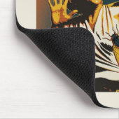 Cicada schreeuwende dame 2024 muismat (Hoek)