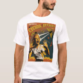 Cicada schreeuwende dame 2024 t-shirt (Voorkant)