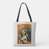 Cicada schreeuwende dame 2024 tote bag (Achterkant)