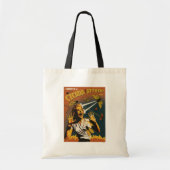 Cicada schreeuwende dame 2024 tote bag (Voorkant)