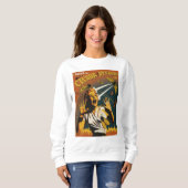 Cicada schreeuwende dame 2024 trui (Voorkant volledig)