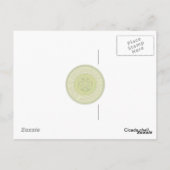 Cicada Shell. Briefkaart (Achterkant)