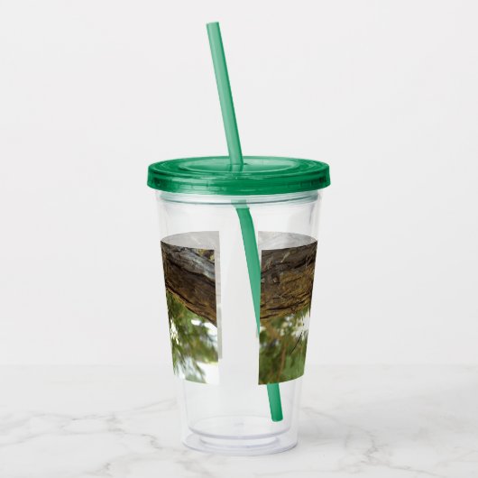 Cicada shell. Het was haast. Acryl Drinkbeker (Links)