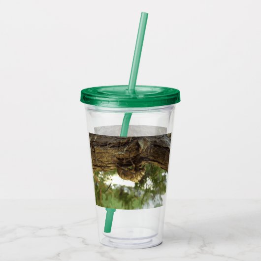 Cicada shell. Het was haast. Acryl Drinkbeker (Achterkant)