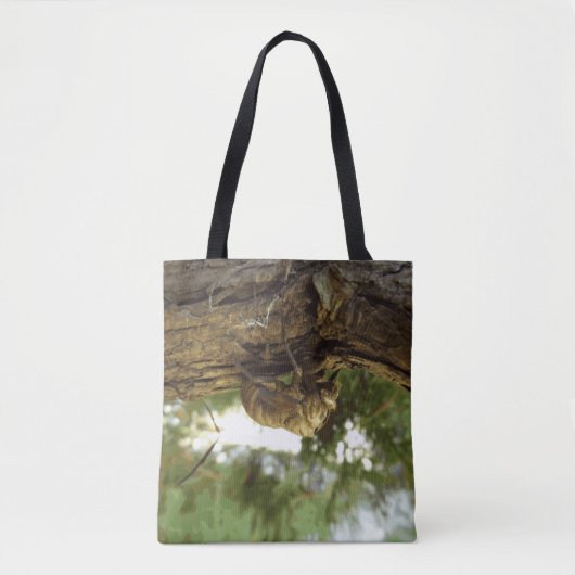 Cicada shell. Het was haast. Tote Bag (Voorkant)