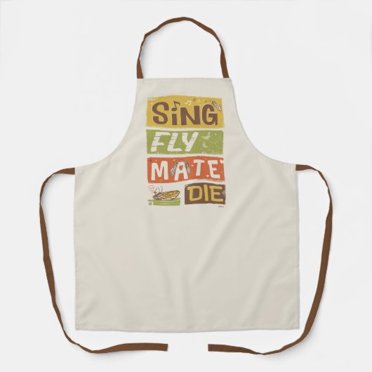 Cicada Sing Fly Mate sterven Schort (Voorkant)