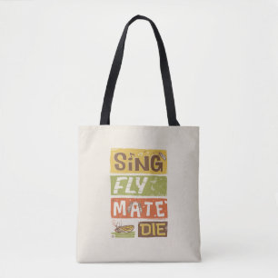Cicada Sing Fly Mate sterven Tote Bag