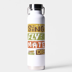 Cicada Sing Fly Mate sterven Waterfles