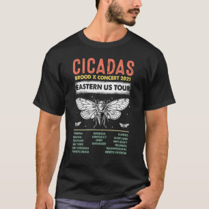 Cicada Summer Brood X Magicada 2021 Verenigde Stat T-shirt