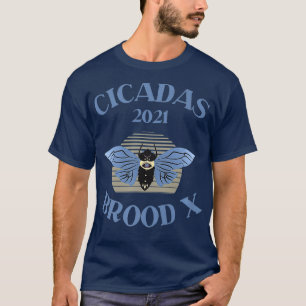 Cicada T-shirt Cicada Insecten Shirt Broed X Cicad