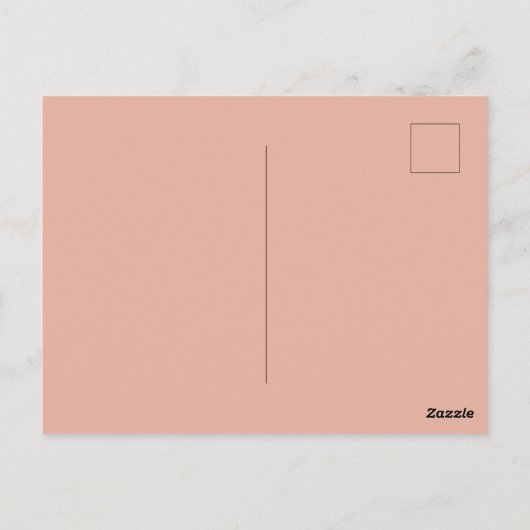 Cicada Tropical Briefkaart (Achterkant)