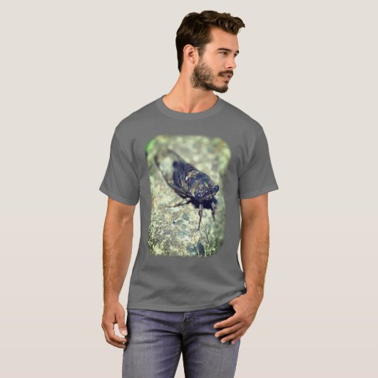 Cicada Ugly Bug Insect Natuur T-shirt (Voorkant volledig)