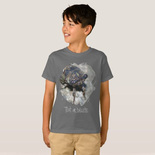 Cicada Ugly Bug Nature Insect  T-shirt (Voorkant volledig)