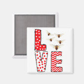 Cicada Valentines Day Love Valentine Cute Hearts  Magneet (Voorkant / Achterkant)