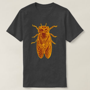 Cicada (voor en achter) t-shirt