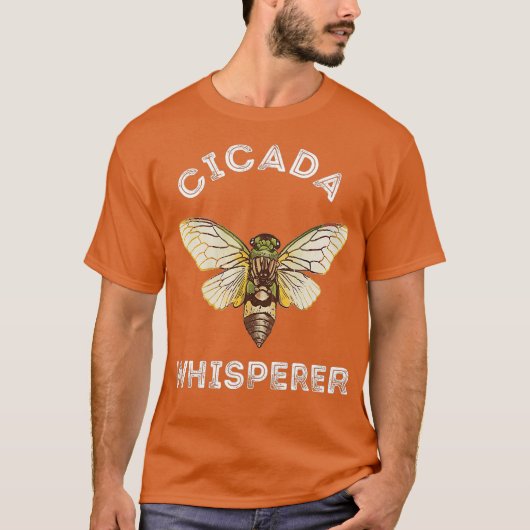 Cicada Whisperer Insect Magicada Brood Bug T-shirt (Voorkant)