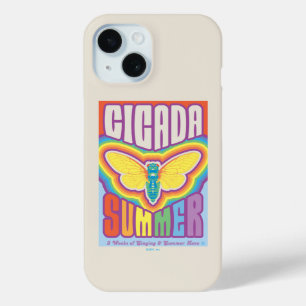 Cicada zomer liefde iPhone 15 case