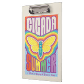 Cicada zomer liefde klembord (Links)