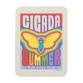 Cicada zomer liefde magneet (Verticaal)