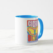 Cicada zomer liefde mok (Voorkant rechts)