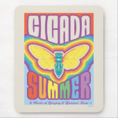 Cicada zomer liefde muismat (Voorkant)