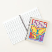 Cicada zomer liefde notitieboek (Binnen)