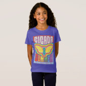 Cicada zomer liefde t-shirt (Voorkant volledig)