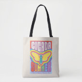 Cicada zomer liefde tote bag (Voorkant)