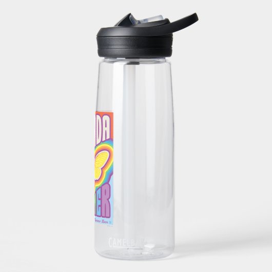 Cicada zomer liefde waterfles (Links)