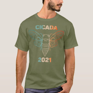  Cicadas Brood X oostelijke Verenigde Staten 2021  T-shirt