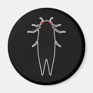 Cicadas Cicada Zombie Bugs - Entomology Geek Magneet