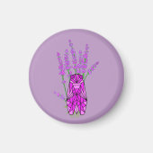 Cicade en Lavendel. Pprovence Magneet (Voorkant)
