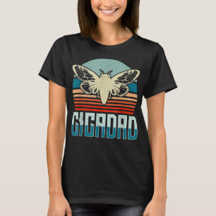 Cicade Entomologie Periodieke Cicaden Vliegende In T-shirt