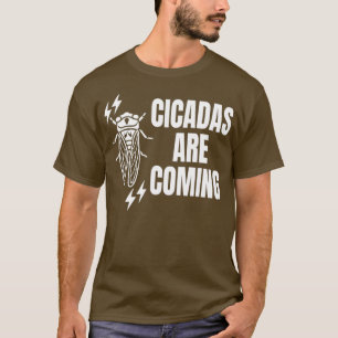 Cicaden komen entomologie t-shirt