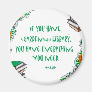 Cicero - Als je een tuin en bibliotheek hebt.. Magneet